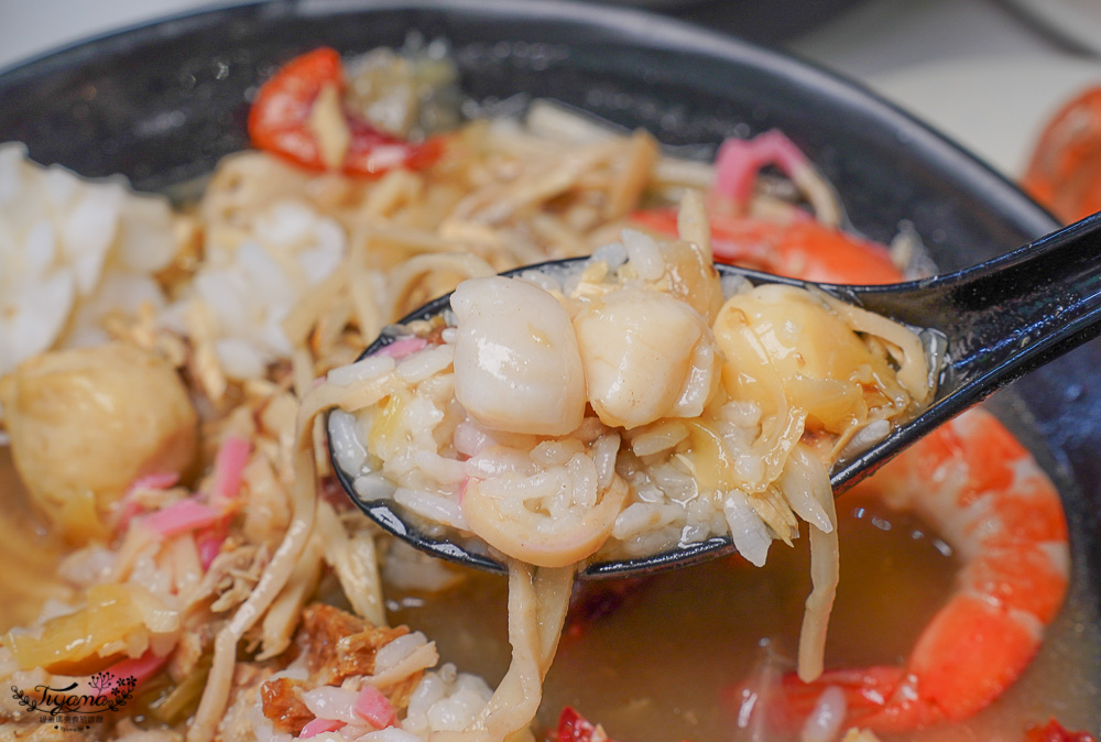 雲林美食｜彭家飯湯：傳承南部阿嬤古早味飯湯，新鮮澎派生魚片，全台快閃餐車加直播海鮮商城 @緹雅瑪 美食旅遊趣