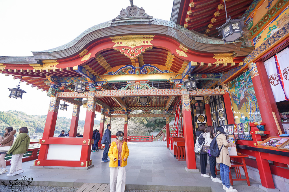 九州佐賀一日遊｜御船山樂園櫻花祭、祐徳稲荷神社、鳥栖PREMIUM OUTLETS、嬉野溫泉 @緹雅瑪 美食旅遊趣