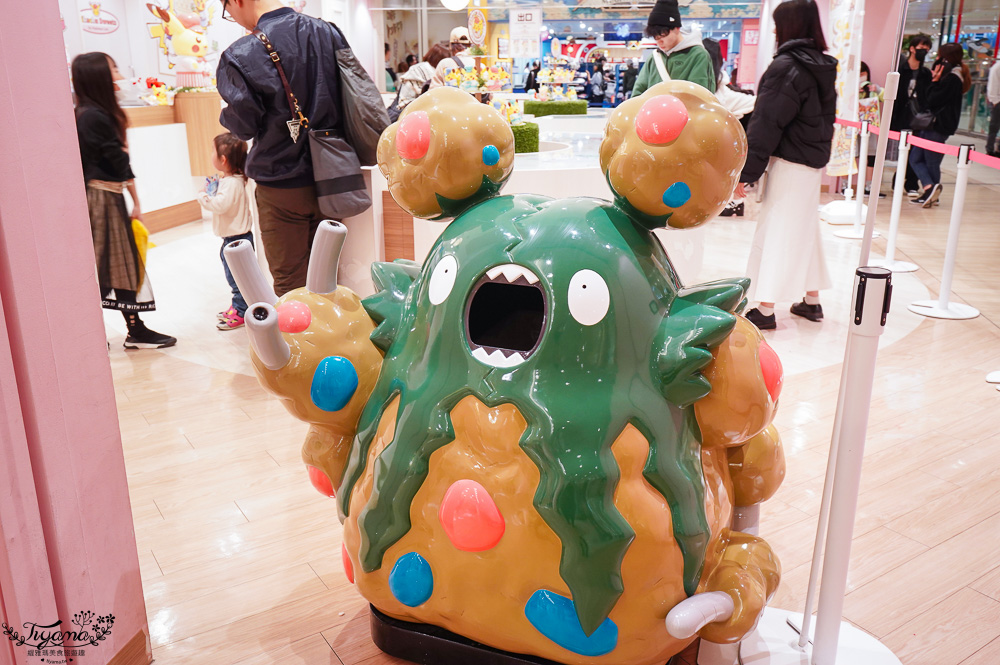 東京池袋寶可夢咖啡，夢幻皮卡丘甜點，免費寶可夢兒童遊戲區，訂不到寶可夢餐廳那就快來池袋太陽城找寶可夢咖啡 @緹雅瑪 美食旅遊趣