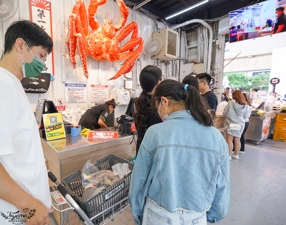 超狂台中海鮮市場「阿布潘水產」比漁港價還便宜！必逛假日海鮮市集，母親節自組「熟食海鮮+生食海鮮」回家就能料理「夢幻母親節套餐」 @緹雅瑪 美食旅遊趣