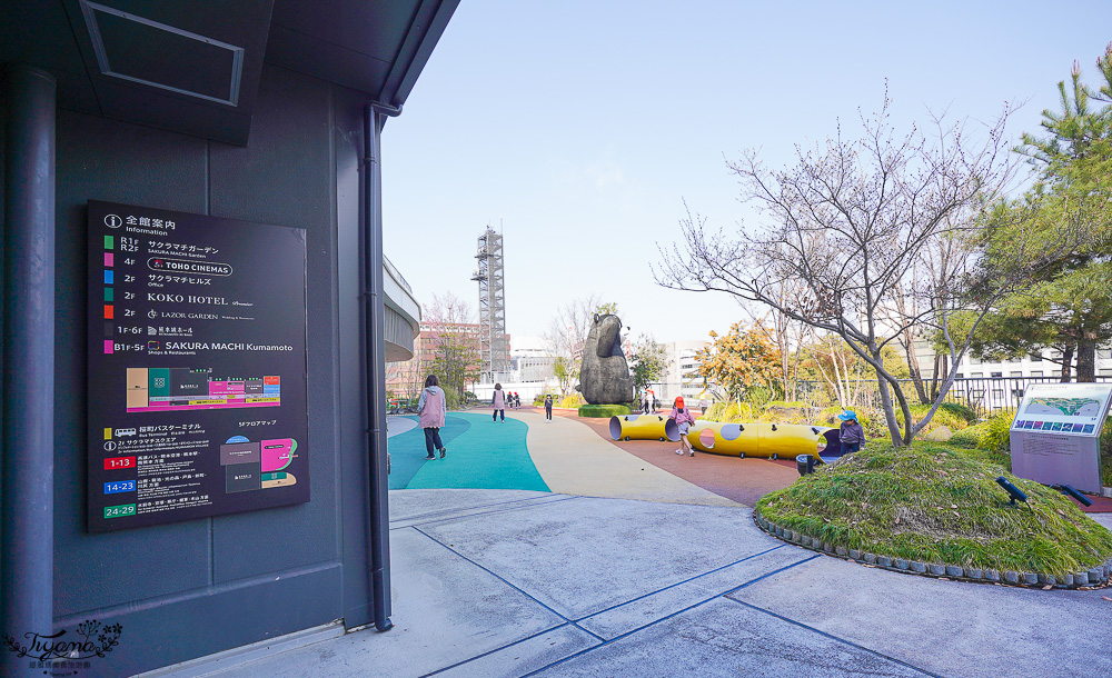 熊本購物中心「SAKURA MACHI 櫻町熊本」空中花園．敘敘苑．KOKO HOTEL Premier 熊本．大型超市「Foodway Sakuramachi Kumamoto」 @緹雅瑪 美食旅遊趣