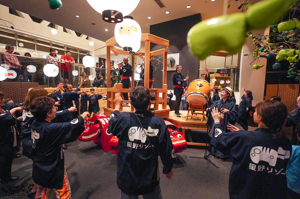 星野集團 磐梯山溫泉酒店「蜜桃祭典」與「磐梯山祭典舞」 @緹雅瑪 美食旅遊趣