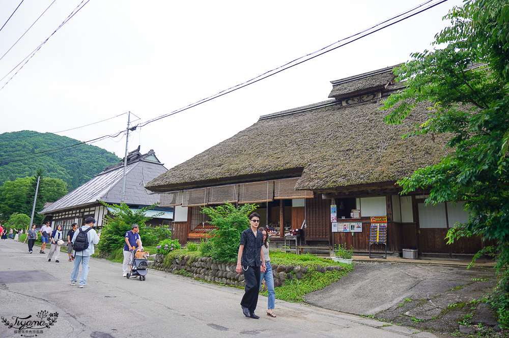 福島大內宿必遊景點，日本三大茅草屋聚落之一「本家玉屋」吃大蔥蕎麥麵 @緹雅瑪 美食旅遊趣