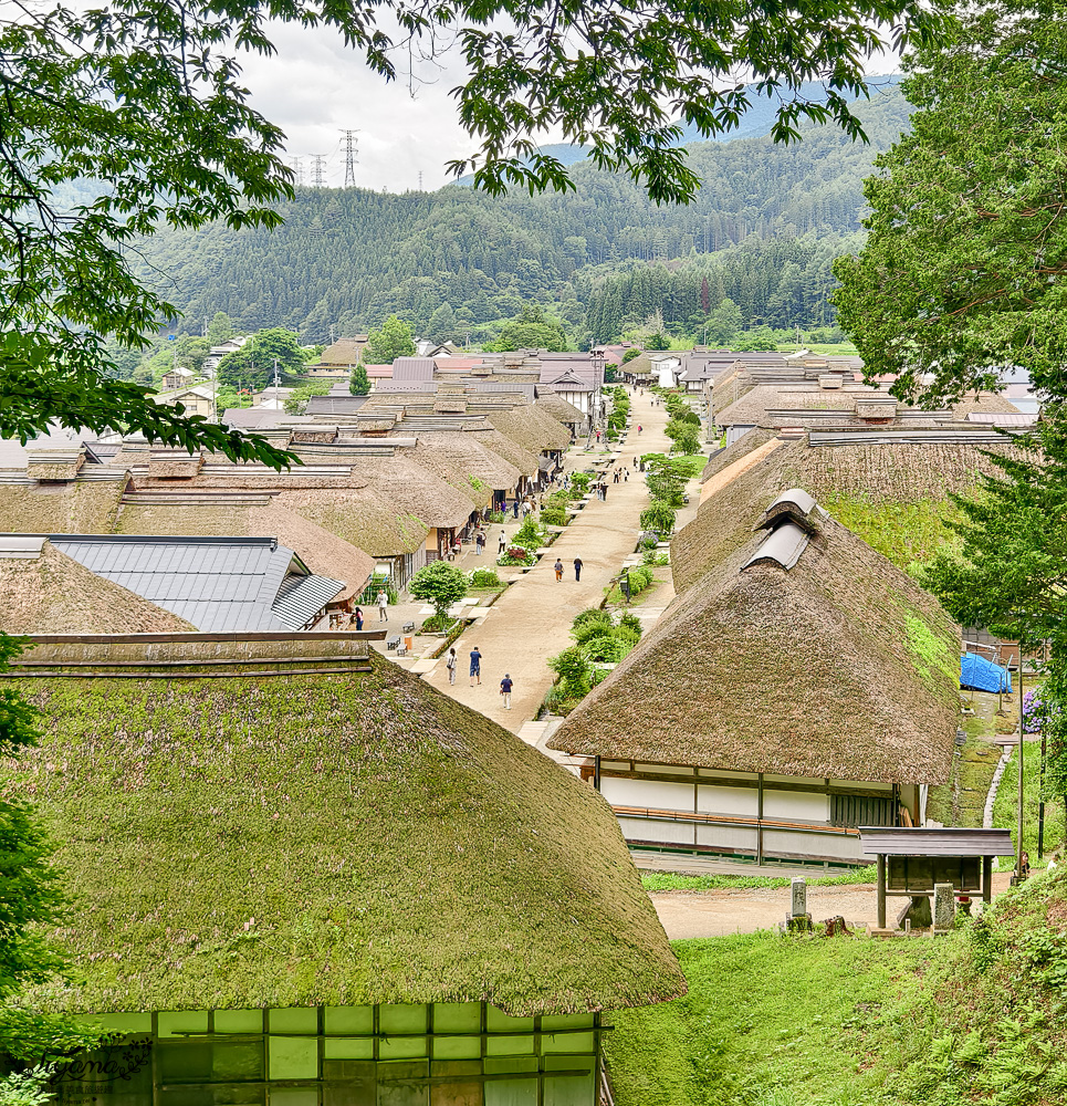 福島一日遊，大內宿．五色沼．鏽球花秘境！茅草屋聚落吃大蔥蕎麵，幸福心形鯉魚，7月免費鏽球花景點 @緹雅瑪 美食旅遊趣