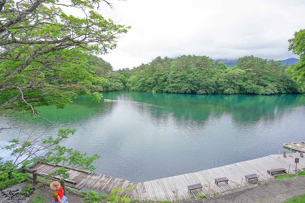 福島景點｜五色沼 毘沙門沼傳說，達成戀愛心願的「心形鯉魚」 @緹雅瑪 美食旅遊趣