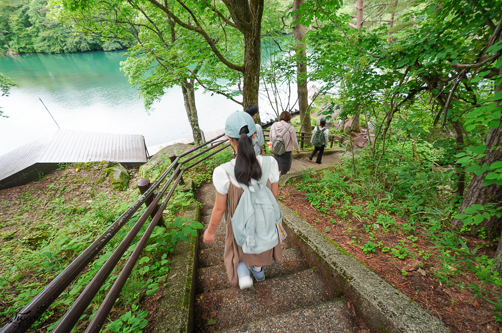 福島景點｜五色沼 毘沙門沼傳說，達成戀愛心願的「心形鯉魚」 @緹雅瑪 美食旅遊趣