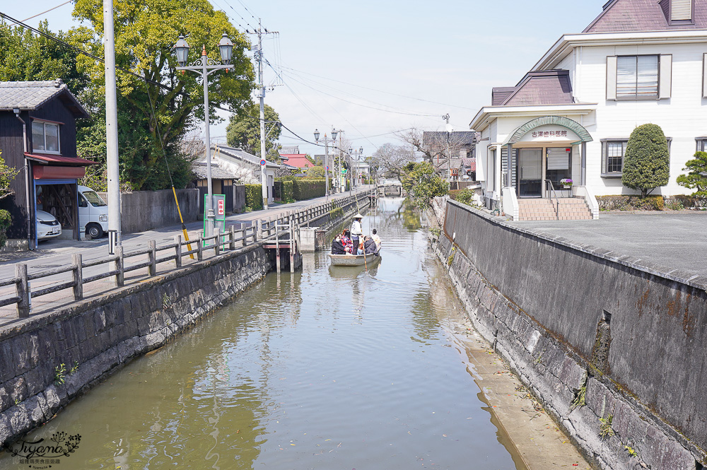 九州柳川遊船。水鄉柳川觀光｜下百町乘船場，1小時柳川遊船之旅 @緹雅瑪 美食旅遊趣