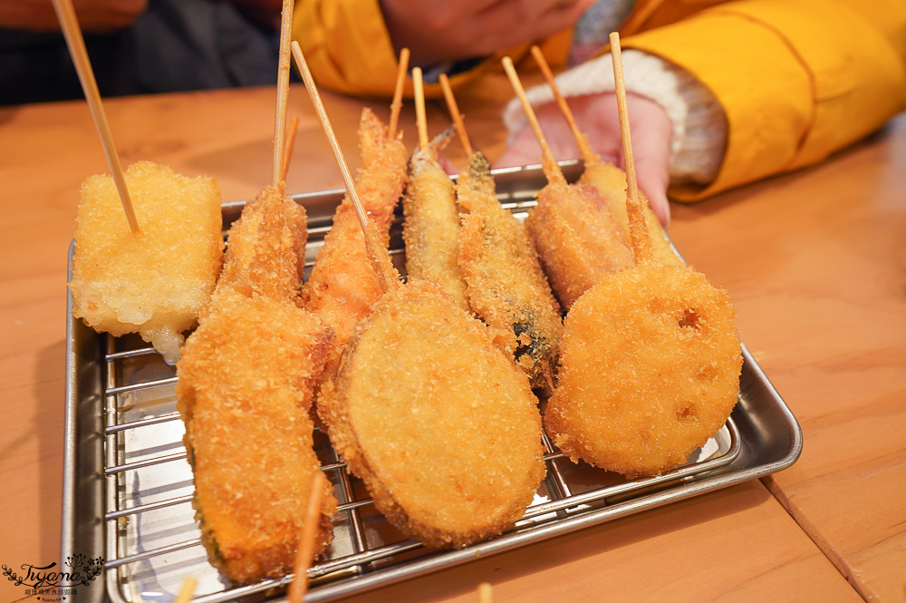 通天閣炸串，新世界串カツいっとく総本店｜新世界炸串一德總店，必吃大阪炸串料理 @緹雅瑪 美食旅遊趣