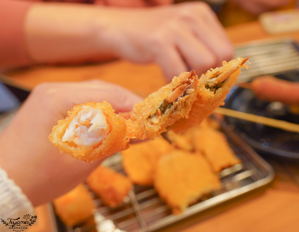 通天閣炸串，新世界串カツいっとく総本店｜新世界炸串一德總店，必吃大阪炸串料理 @緹雅瑪 美食旅遊趣