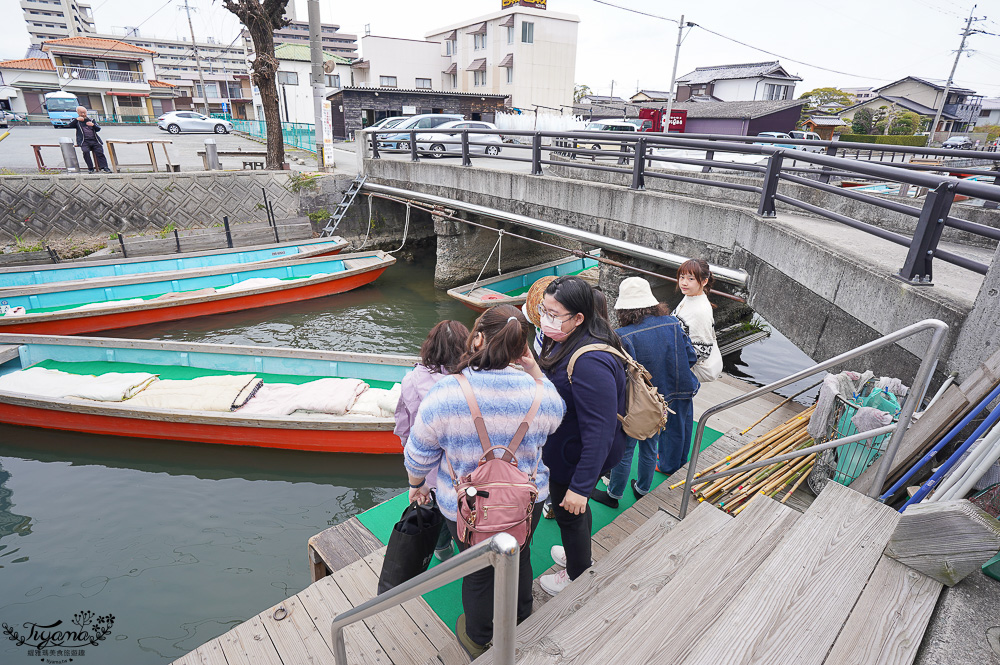 九州柳川遊船。水鄉柳川觀光｜下百町乘船場，1小時柳川遊船之旅 @緹雅瑪 美食旅遊趣