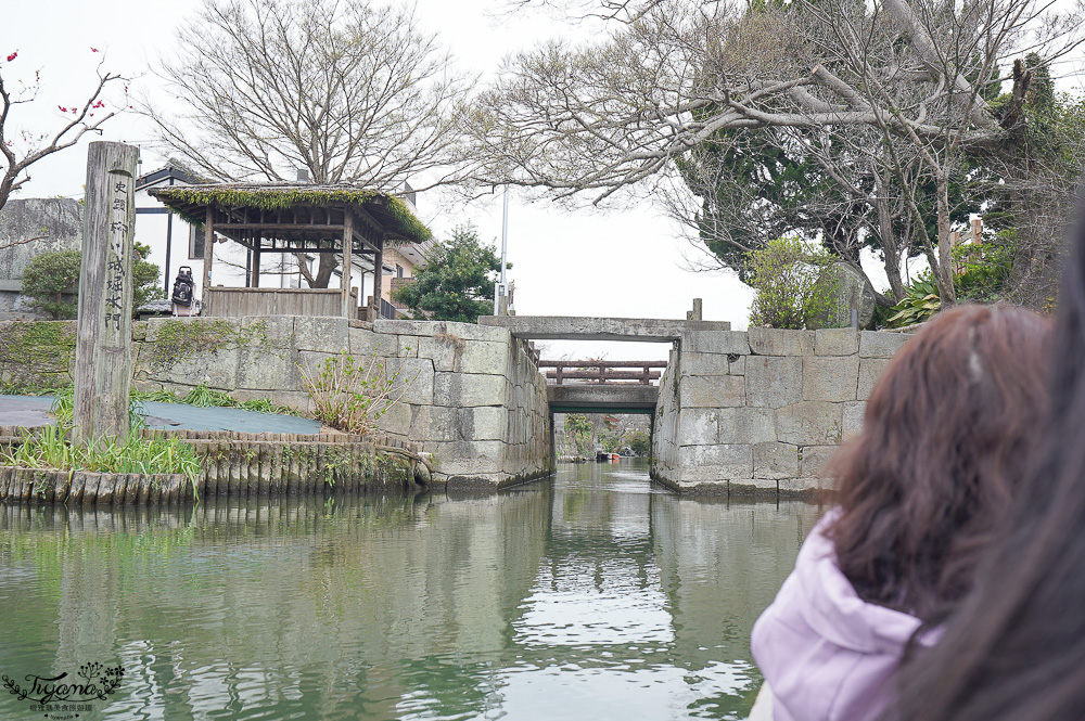 九州柳川遊船。水鄉柳川觀光｜下百町乘船場，1小時柳川遊船之旅 @緹雅瑪 美食旅遊趣