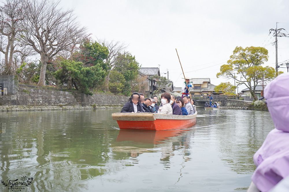 九州柳川遊船。水鄉柳川觀光｜下百町乘船場，1小時柳川遊船之旅 @緹雅瑪 美食旅遊趣