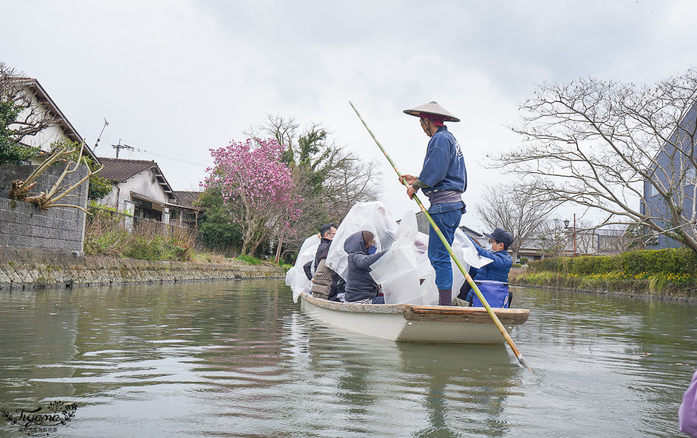 九州柳川遊船。水鄉柳川觀光｜下百町乘船場，1小時柳川遊船之旅 @緹雅瑪 美食旅遊趣