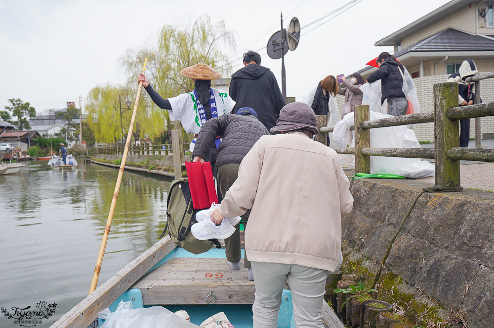 九州柳川遊船。水鄉柳川觀光｜下百町乘船場，1小時柳川遊船之旅 @緹雅瑪 美食旅遊趣