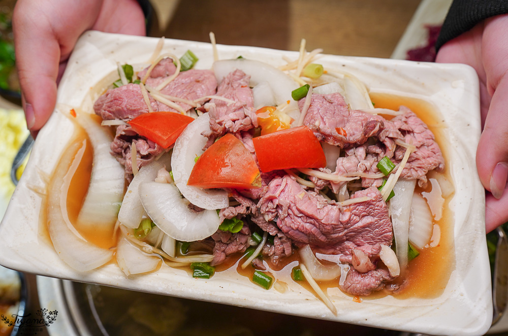 台南溫體牛肉火鍋「根牛肉火鍋」晚餐宵夜熱炒牛肉、牛肉湯、溫體牛肉火鍋，來台南就愛這一味！ @緹雅瑪 美食旅遊趣