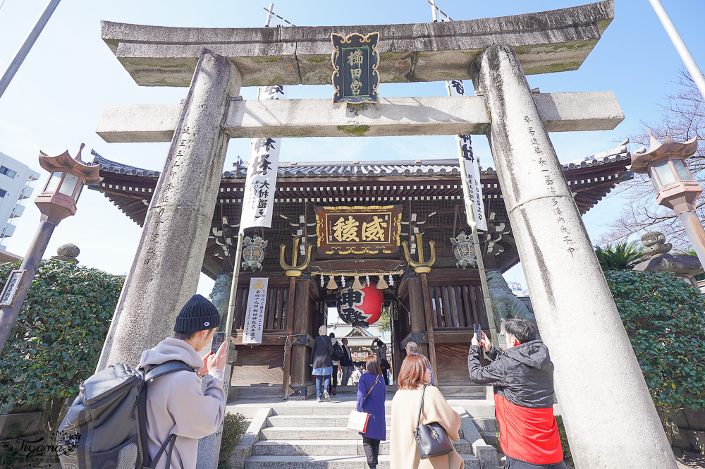 福岡神社。博多祗園山笠「櫛田神社」，參拜博多總守護神奧櫛田先生的神社 @緹雅瑪 美食旅遊趣