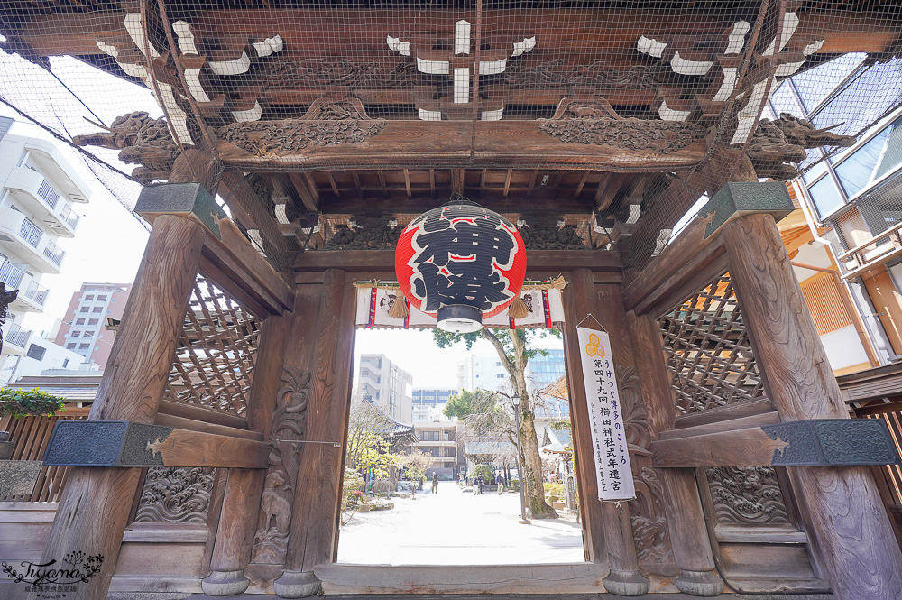 福岡神社。博多祗園山笠「櫛田神社」，參拜博多總守護神奧櫛田先生的神社 @緹雅瑪 美食旅遊趣