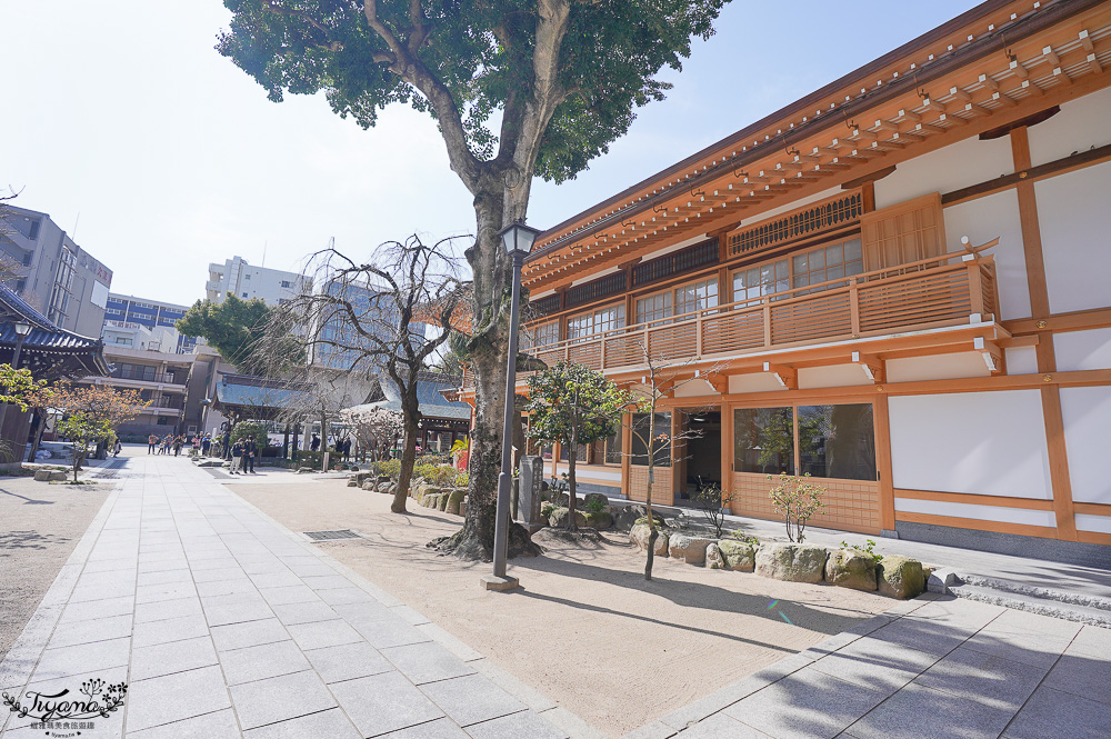 福岡神社。博多祗園山笠「櫛田神社」，參拜博多總守護神奧櫛田先生的神社 @緹雅瑪 美食旅遊趣