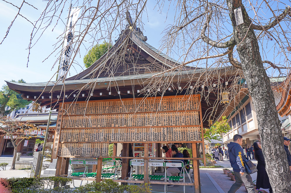 福岡神社。博多祗園山笠「櫛田神社」，參拜博多總守護神奧櫛田先生的神社 @緹雅瑪 美食旅遊趣