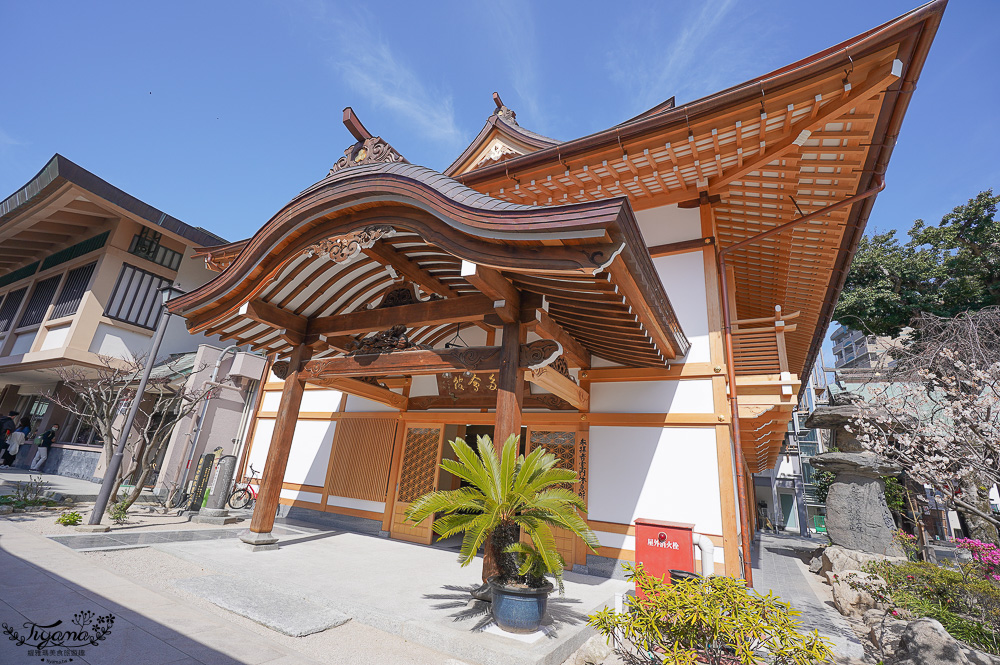 福岡神社。博多祗園山笠「櫛田神社」，參拜博多總守護神奧櫛田先生的神社 @緹雅瑪 美食旅遊趣