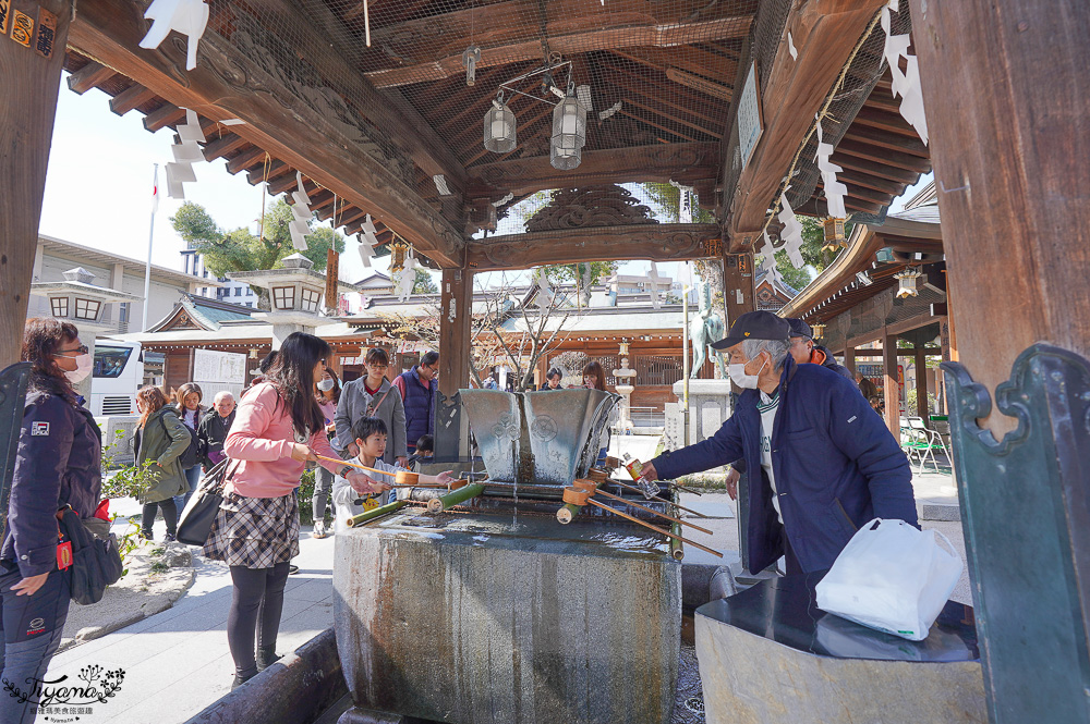 福岡神社。博多祗園山笠「櫛田神社」，參拜博多總守護神奧櫛田先生的神社 @緹雅瑪 美食旅遊趣