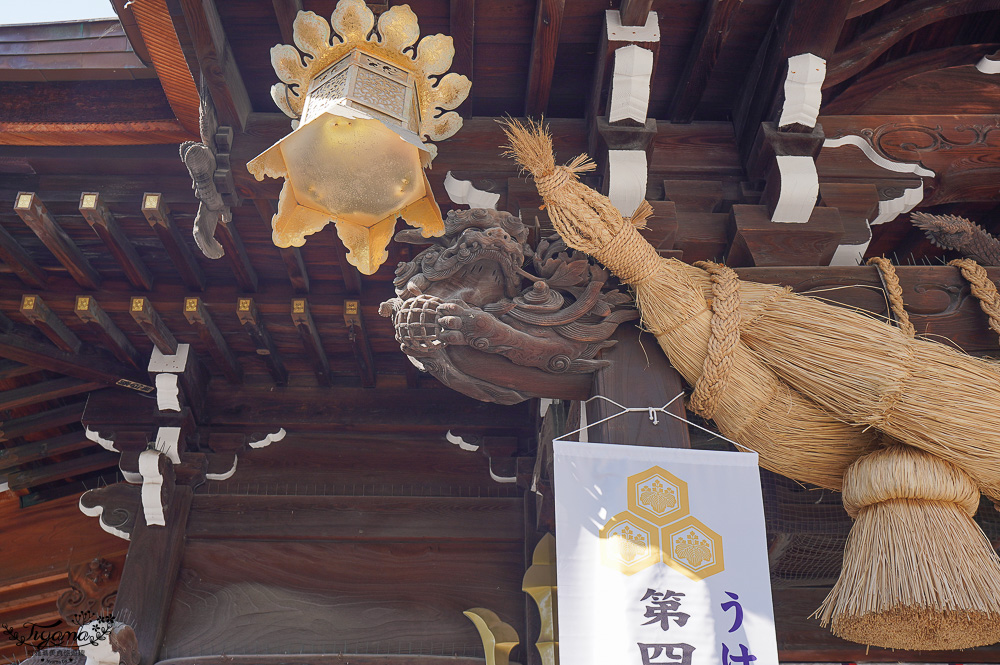 福岡神社。博多祗園山笠「櫛田神社」，參拜博多總守護神奧櫛田先生的神社 @緹雅瑪 美食旅遊趣