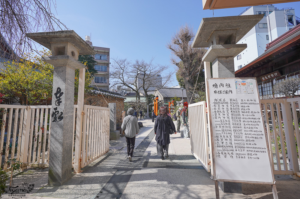 福岡神社。博多祗園山笠「櫛田神社」，參拜博多總守護神奧櫛田先生的神社 @緹雅瑪 美食旅遊趣