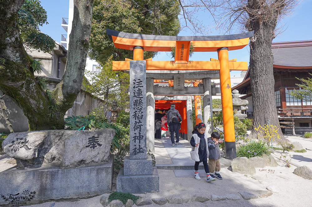 福岡神社。博多祗園山笠「櫛田神社」，參拜博多總守護神奧櫛田先生的神社 @緹雅瑪 美食旅遊趣