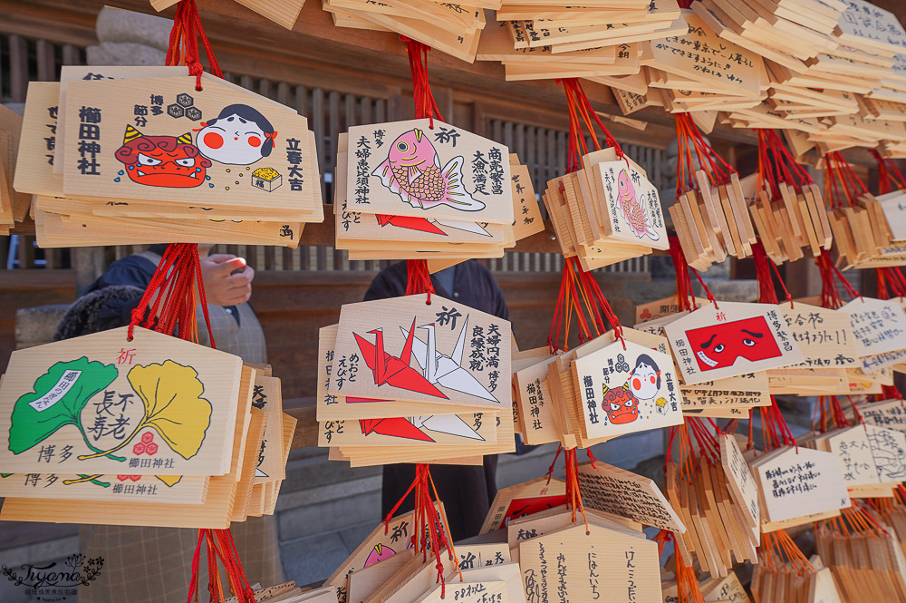 福岡神社。博多祗園山笠「櫛田神社」，參拜博多總守護神奧櫛田先生的神社 @緹雅瑪 美食旅遊趣