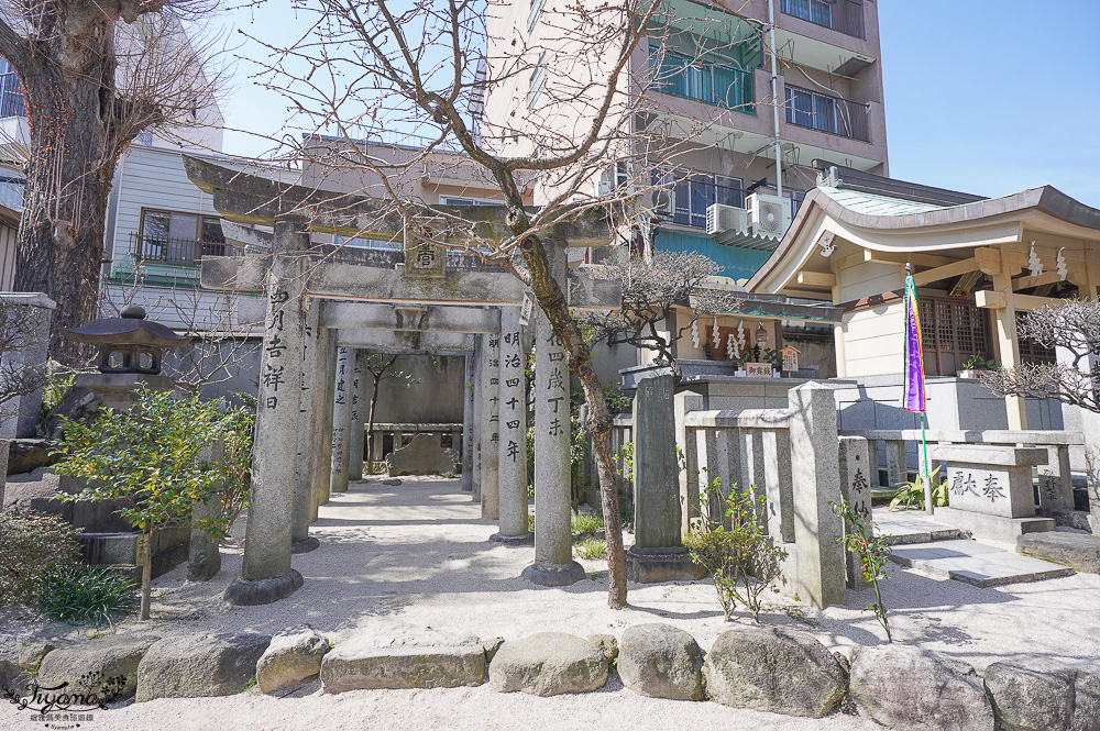 福岡神社。博多祗園山笠「櫛田神社」，參拜博多總守護神奧櫛田先生的神社 @緹雅瑪 美食旅遊趣