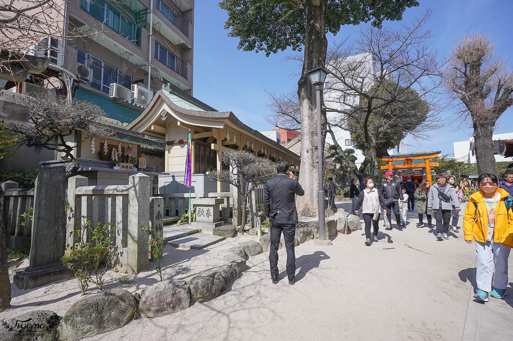 福岡神社。博多祗園山笠「櫛田神社」，參拜博多總守護神奧櫛田先生的神社 @緹雅瑪 美食旅遊趣