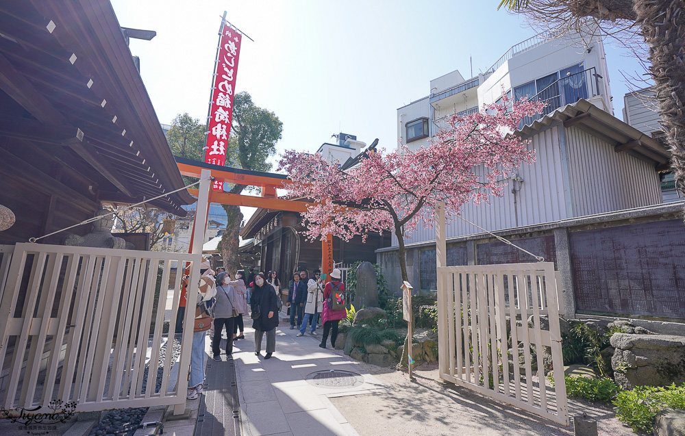 福岡神社。博多祗園山笠「櫛田神社」，參拜博多總守護神奧櫛田先生的神社 @緹雅瑪 美食旅遊趣