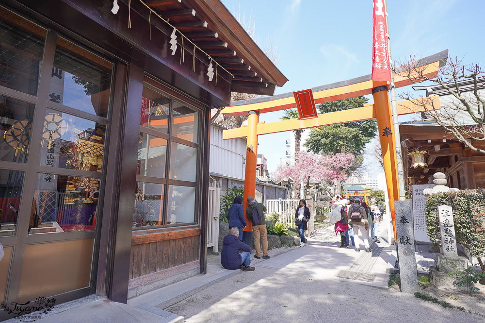 福岡神社。博多祗園山笠「櫛田神社」，參拜博多總守護神奧櫛田先生的神社 @緹雅瑪 美食旅遊趣