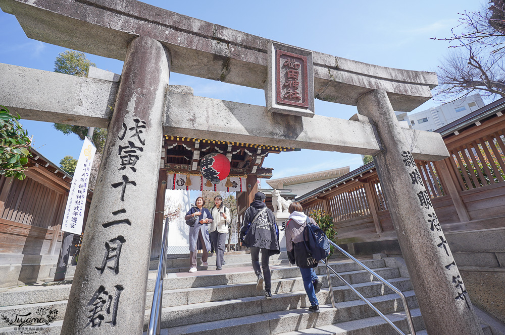 福岡神社。博多祗園山笠「櫛田神社」，參拜博多總守護神奧櫛田先生的神社 @緹雅瑪 美食旅遊趣