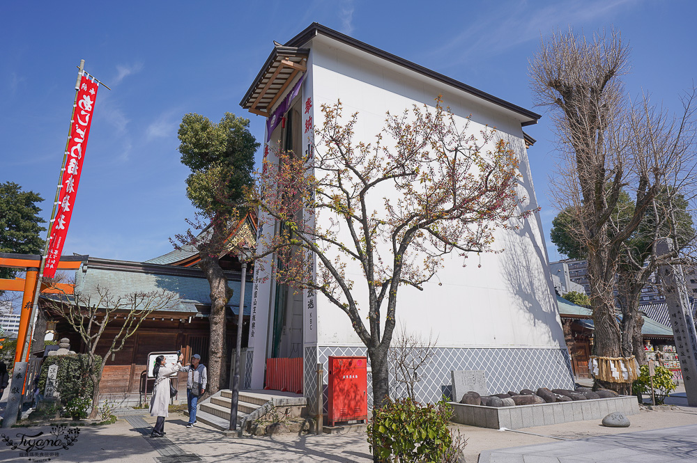 福岡神社。博多祗園山笠「櫛田神社」，參拜博多總守護神奧櫛田先生的神社 @緹雅瑪 美食旅遊趣