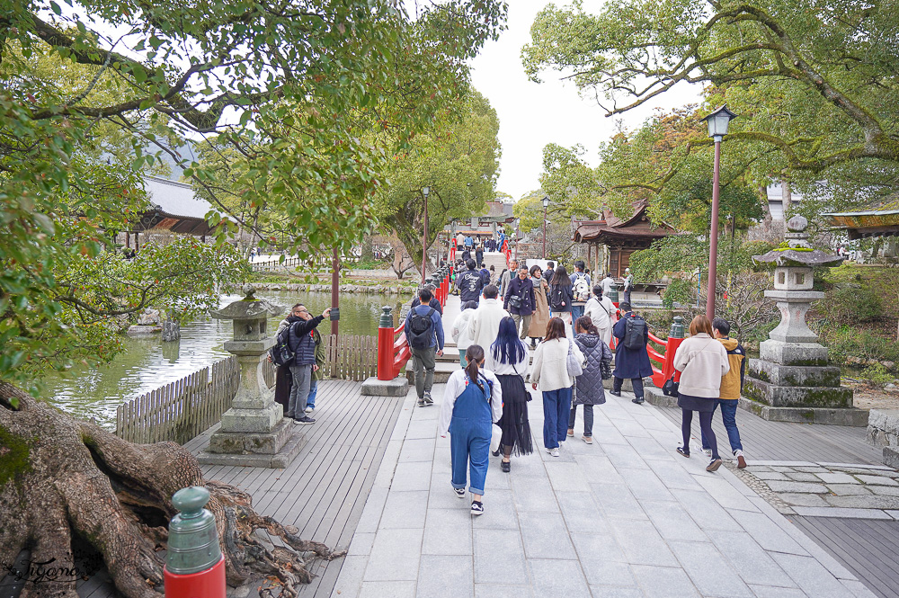 九州福岡「太宰府天滿宮」太宰府半日遊，參拜學問之神，太宰府參道前吃美食 @緹雅瑪 美食旅遊趣