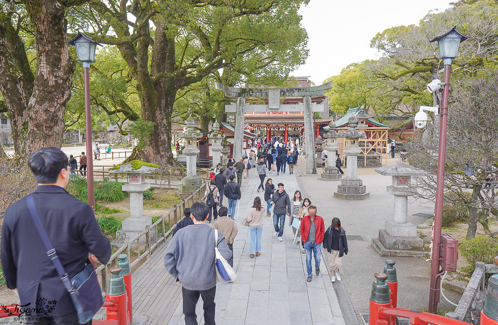 九州福岡「太宰府天滿宮」太宰府半日遊，參拜學問之神，太宰府參道前吃美食 @緹雅瑪 美食旅遊趣