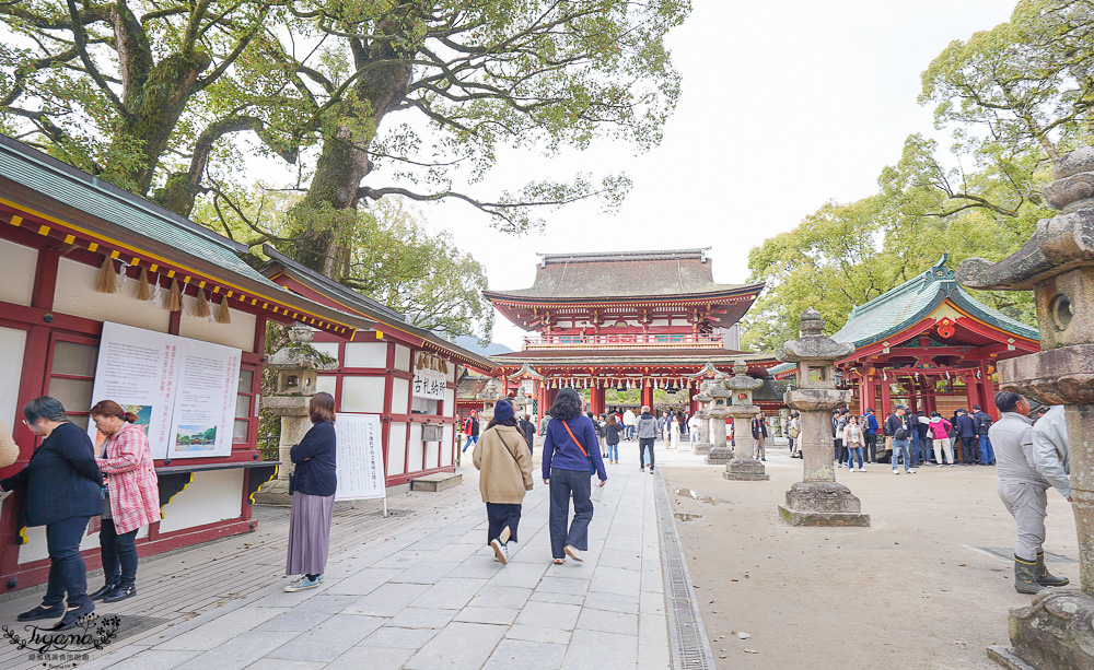 九州福岡「太宰府天滿宮」太宰府半日遊，參拜學問之神，太宰府參道前吃美食 @緹雅瑪 美食旅遊趣