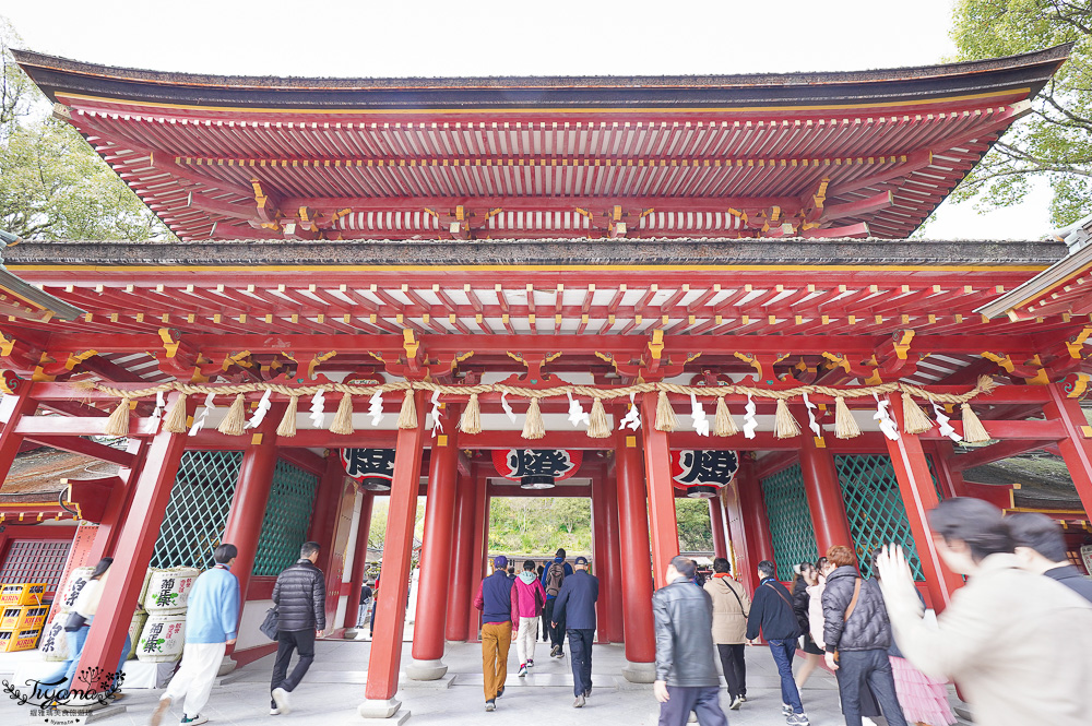 九州福岡「太宰府天滿宮」太宰府半日遊，參拜學問之神，太宰府參道前吃美食 @緹雅瑪 美食旅遊趣