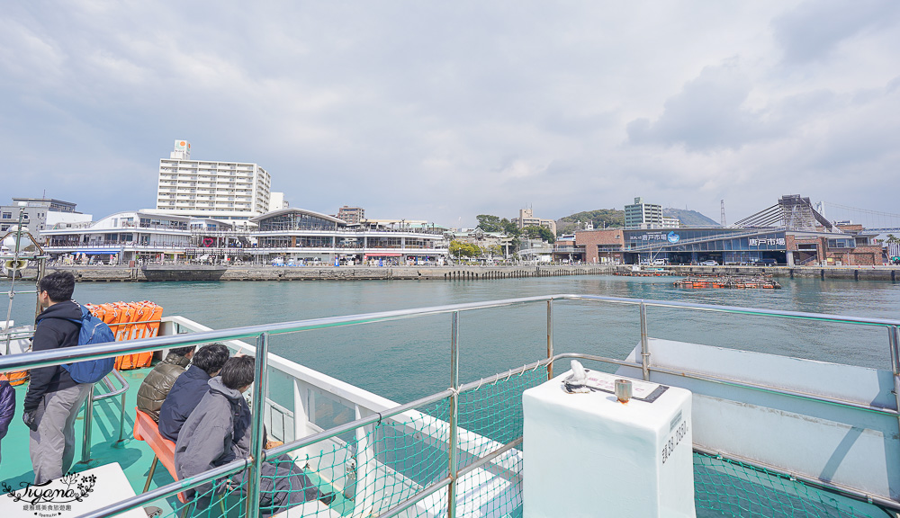 門司港唐戶市場之旅！！搭「関門汽船」從門司港到下関.唐戶市場 交通篇~ @緹雅瑪 美食旅遊趣