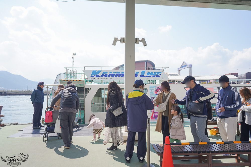 門司港唐戶市場之旅！！搭「関門汽船」從門司港到下関.唐戶市場 交通篇~ @緹雅瑪 美食旅遊趣