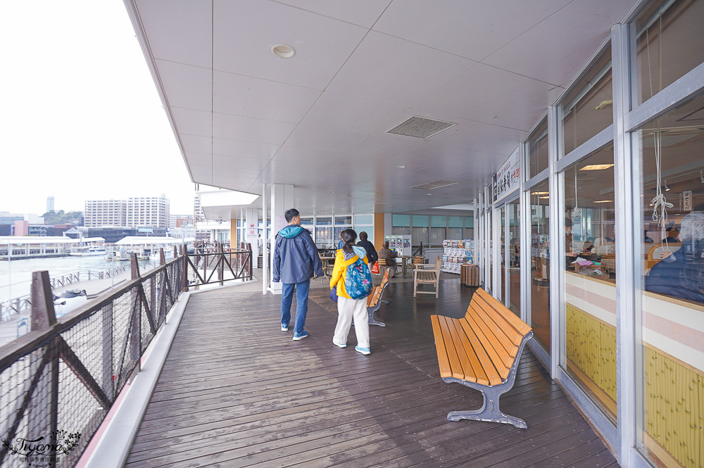 下関唐戶美食「すし遊館 唐戸店」関門海峽景觀餐廳，卡蒙碼頭2樓迴轉壽司 @緹雅瑪 美食旅遊趣