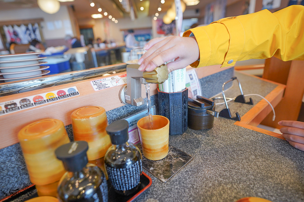 下関唐戶美食「すし遊館 唐戸店」関門海峽景觀餐廳，卡蒙碼頭2樓迴轉壽司 @緹雅瑪 美食旅遊趣