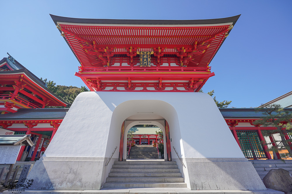 上関景點「赤間神宮」眺望門司港、關門海峽，拍出神宮海山一線絕景！！ @緹雅瑪 美食旅遊趣