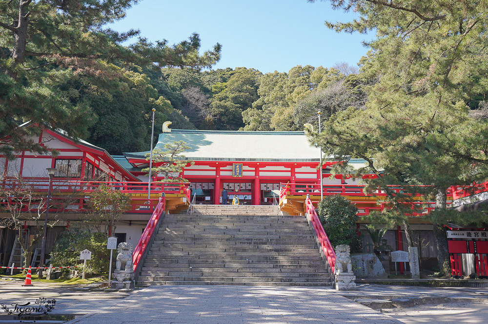 上関景點「赤間神宮」眺望門司港、關門海峽，拍出神宮海山一線絕景！！ @緹雅瑪 美食旅遊趣