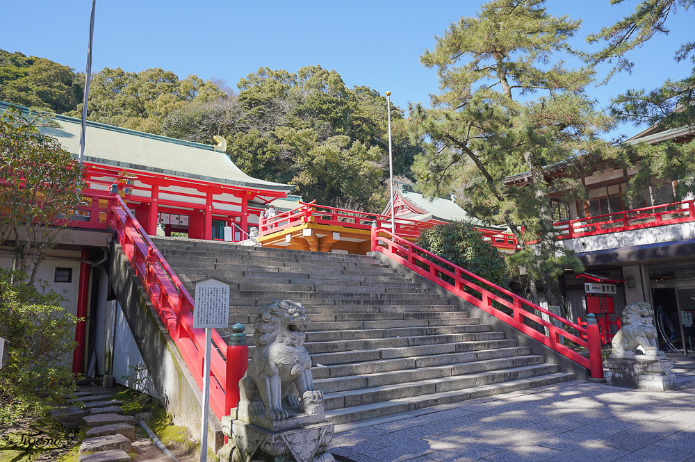 上関景點「赤間神宮」眺望門司港、關門海峽，拍出神宮海山一線絕景！！ @緹雅瑪 美食旅遊趣