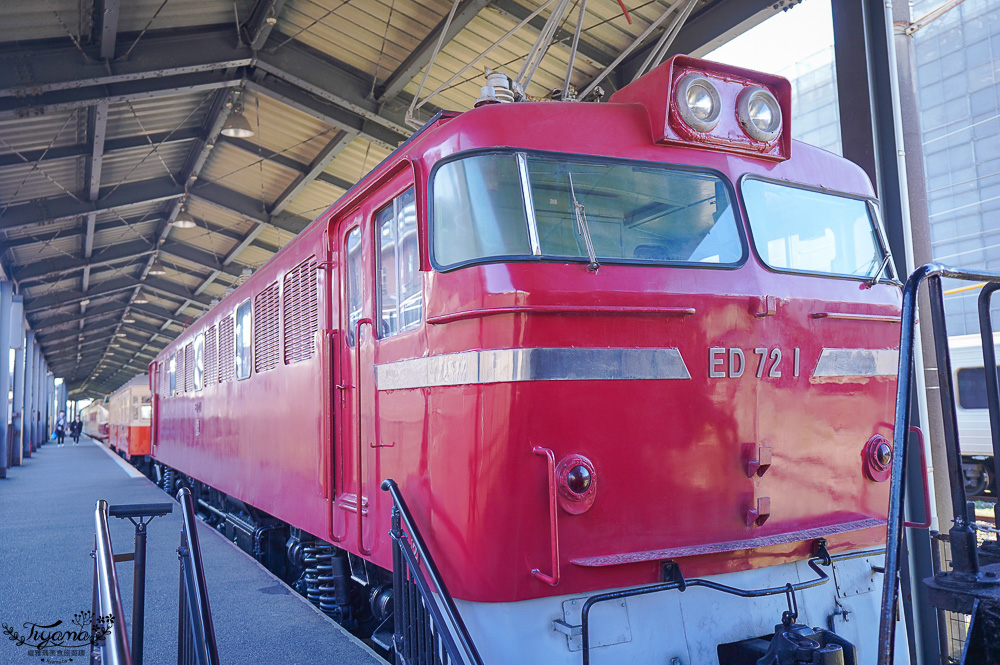 鐵道迷必遊「九州鐵道紀念館」明治時期紅磚復古建築，搭迷你鐵車電車體驗！ @緹雅瑪 美食旅遊趣