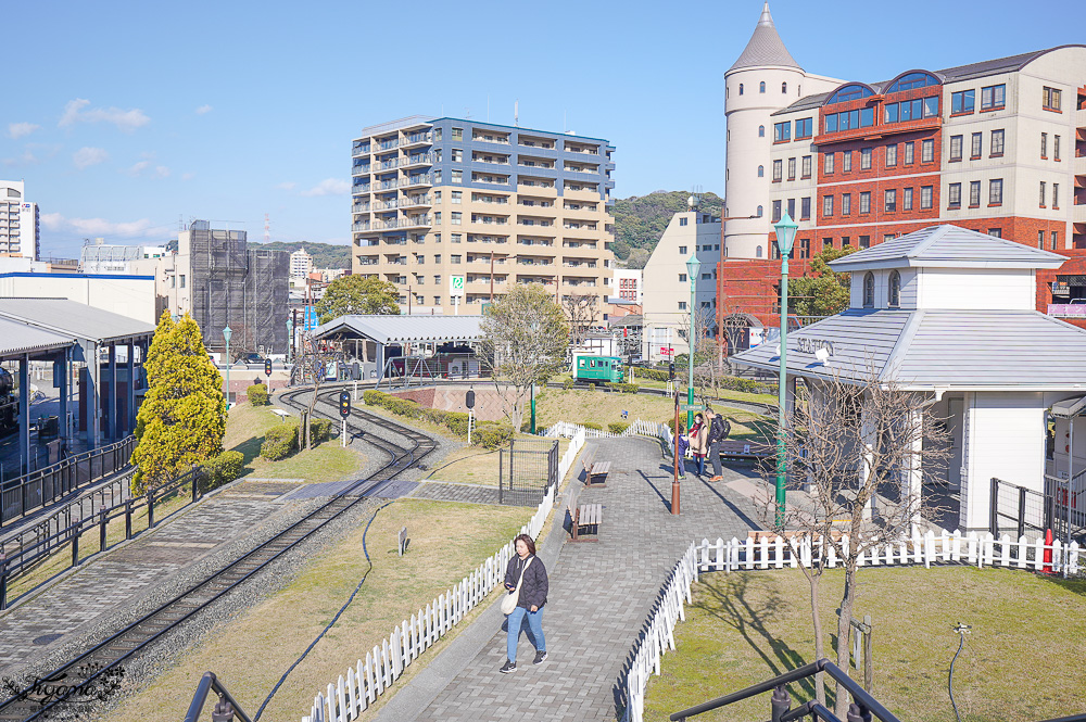 鐵道迷必遊「九州鐵道紀念館」明治時期紅磚復古建築，搭迷你鐵車電車體驗！ @緹雅瑪 美食旅遊趣