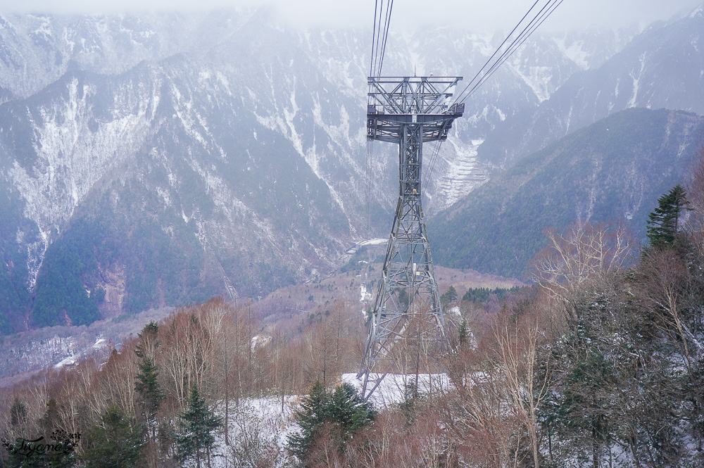 奧飛驒景點「新穗高纜車」阿爾卑斯群山美景，新穗高空纜車全日本唯一兩層纜車，米其林2級美景 @緹雅瑪 美食旅遊趣