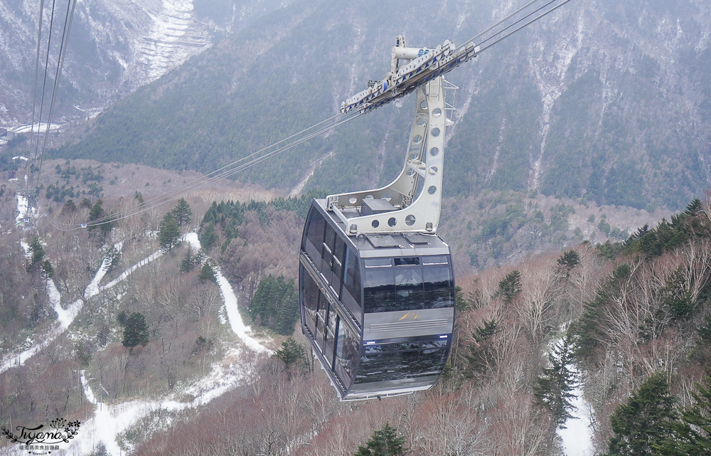 奧飛驒景點「新穗高纜車」阿爾卑斯群山美景，新穗高空纜車全日本唯一兩層纜車，米其林2級美景 @緹雅瑪 美食旅遊趣